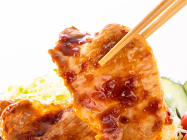 生姜やレモンの味付けイメージ
